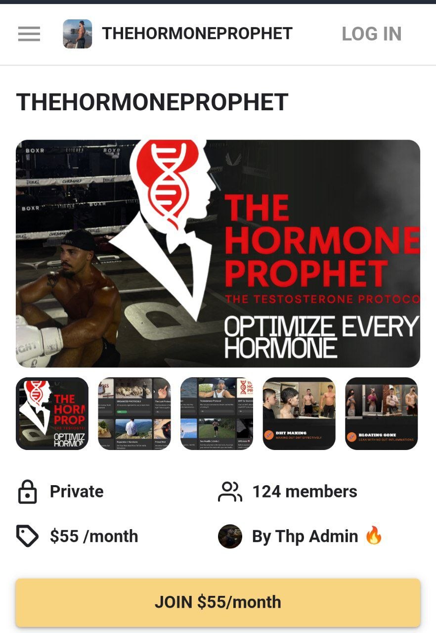 The Hormone Prophet