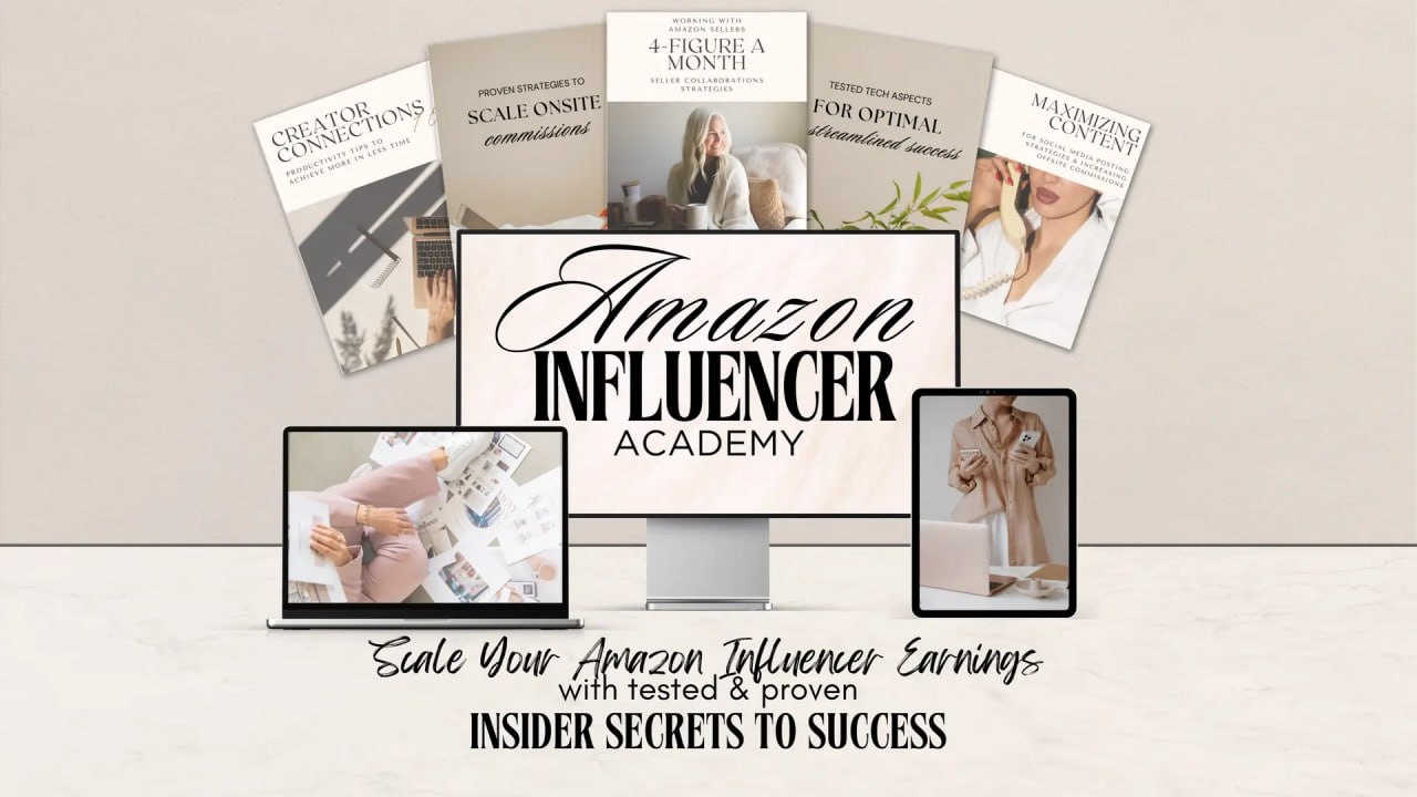 TANNER CLEMENS — THE AMAZON INFLUENCER ACADEMY